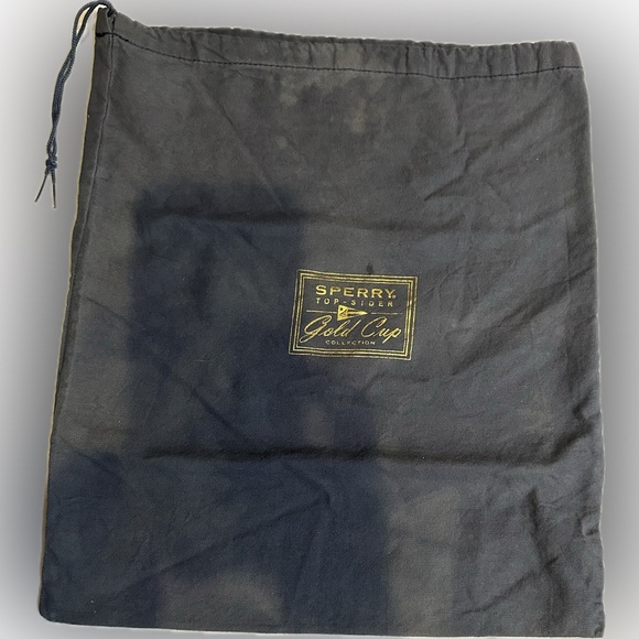 VTG SPERRY TOP-SIDER GOLD CUP COLLECTION DUST SHOE BAG GRAY  16”x18” COLLECTIBLE - Picture 4 of 11